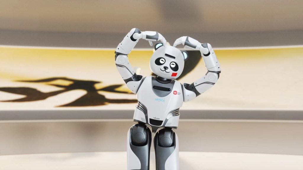 熊猫机器人优悠全球首发代表中国启程迪拜世博会中国馆插图